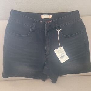 Riptan & Co. Women's Black Denim Shorts